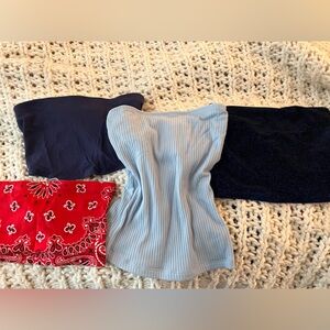 X4 tube tops